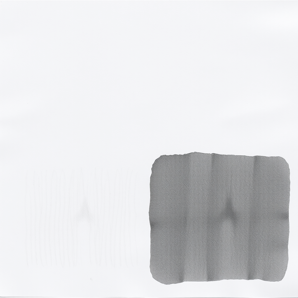 Comparación visual de diferentes tipos de papel para caligrafía mostrando texturas, gramajes y absorción de tinta